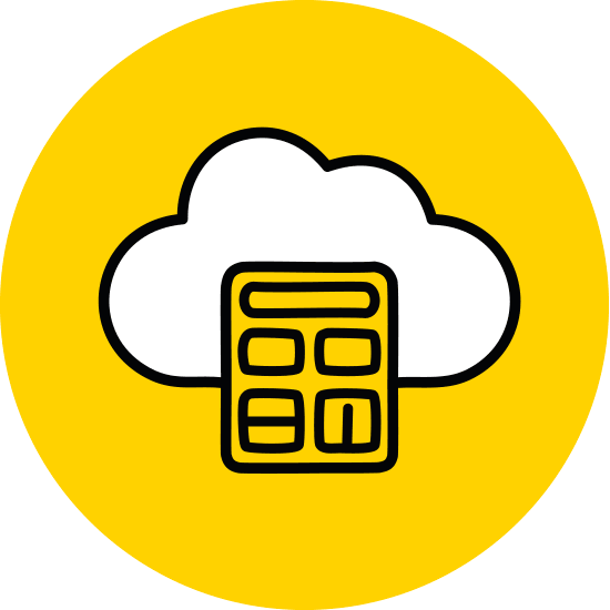 Cloud Accounting Services Icon